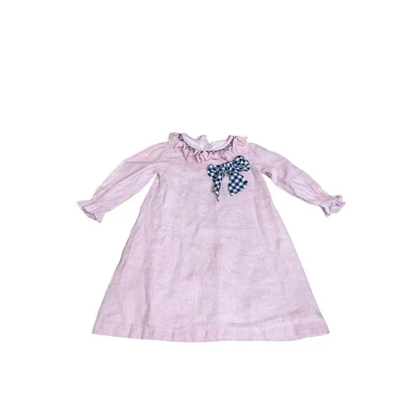 The Oaks Apparel Girls Size 6 Fall Dress Bundle Blue/Pink (2 Pieces) Dainty Prep